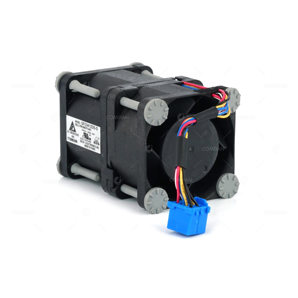 DNHNR DELL FAN MODULE 12VDC 1.82A FOR POWEREDGE R330 R420 R430 G12 G13 0DNHNR, GFC0412DS-D, DNH1Y-A01